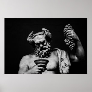 Dionysus med bägaren poster