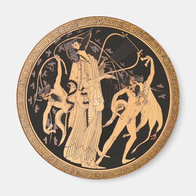 Dionysus och Satyrs Magnet (Framsidan)