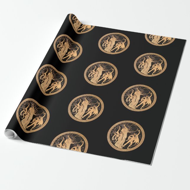 Dionysus och Satyrs Presentpapper (Utrullad)