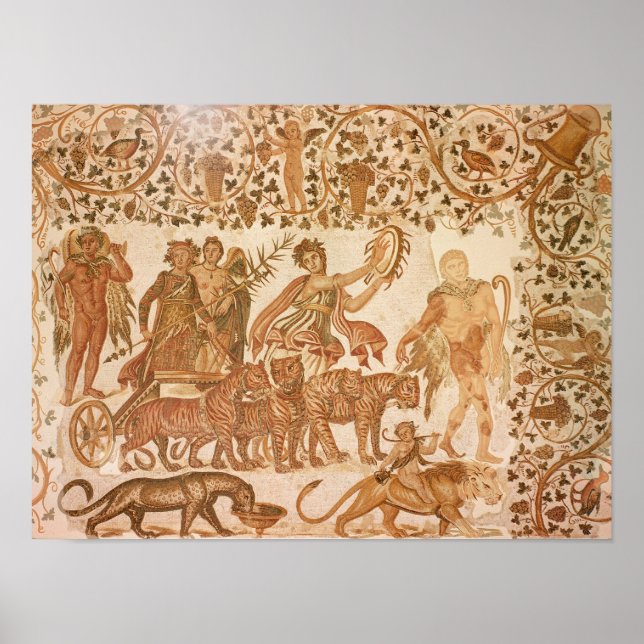 Dionysus triumf poster (Framsidan)