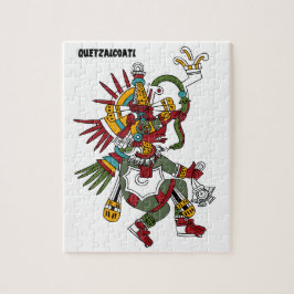 Dios Azteca  Quetzalcóatl Pussel