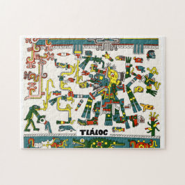 Dios Azteca Tláloc Pussel