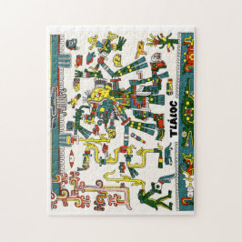 Dios Azteca Tláloc Pussel