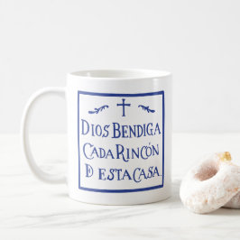 Dios bendiga cada rincon kaffemugg