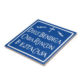 Dios bendiga cada rincon kakelplatta