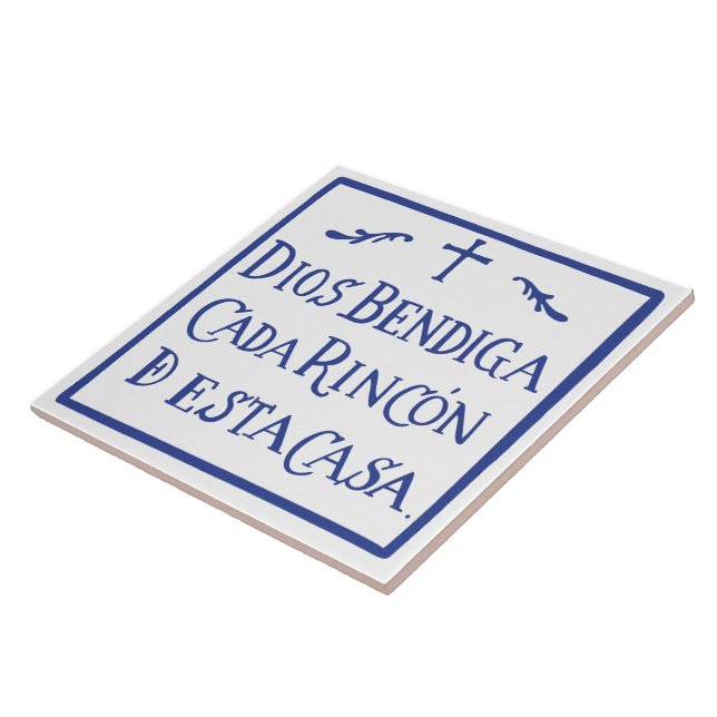 Dios bendiga cada rincon kakelplatta (Sidan)