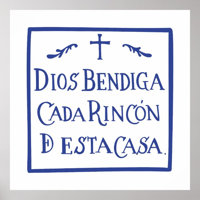 Dios bendiga cada rincon poster (Framsidan)