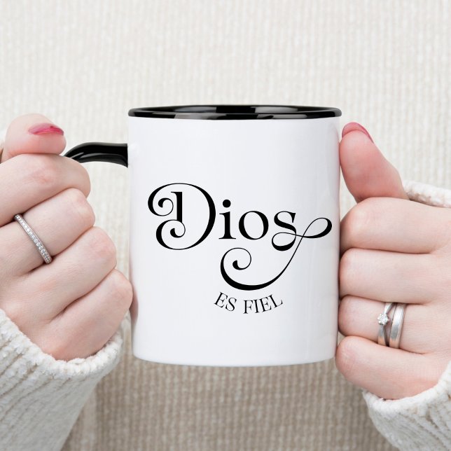 Dios Es Fiel Spansk kristen kaffe Mugg (Skapare uppladdad)