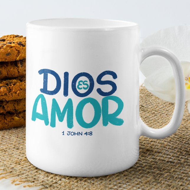 Dios es Kärlek Kaffemugg (Skapare uppladdad)
