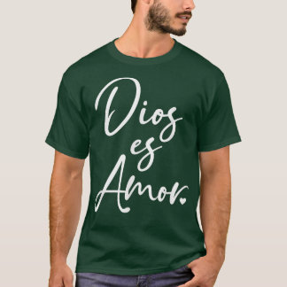 Dios es Kärlek Tee Gud är Kärlek kristna spanska f