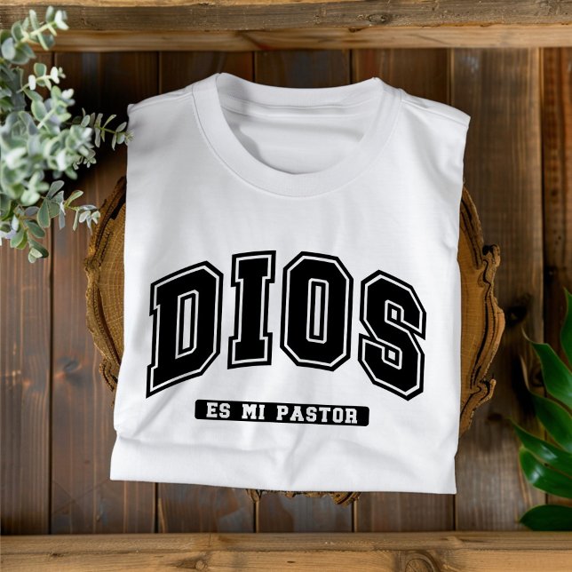 Dios Es Mi Pastor Christian Spain T-Shirt (Skapare uppladdad)