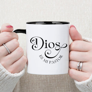 Dios Es Mi Pastor Spansk Kristet Kaffe Kopp
