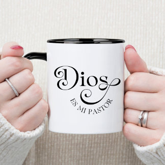Dios Es Mi Pastor Spansk Kristet Kaffe Kopp