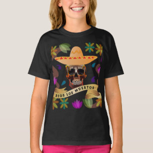 Dios Los Muertos Day of the dead T Shirt