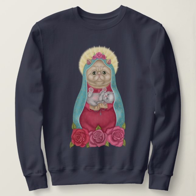 Dios Meows T Shirt (Design framsida)