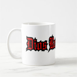 Dios Resurrection Logotyp, 11 oz Kaffemugg