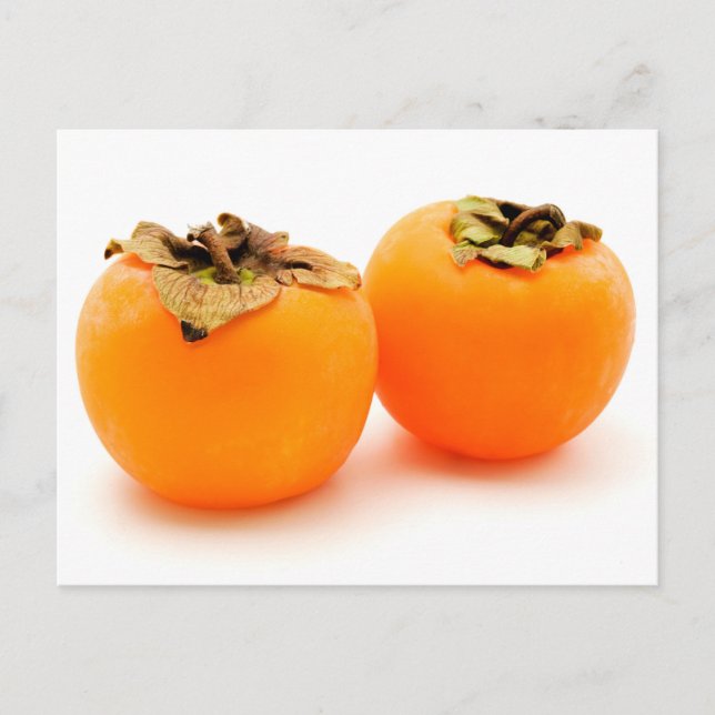 Diospyros kaki vykort (Framsida)