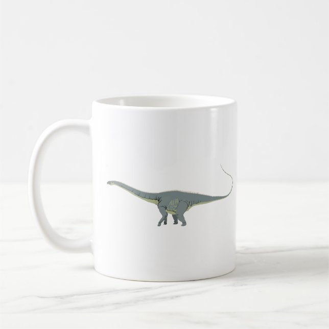 Diplodocus Dinosauer Kaffemugg (Vänster)