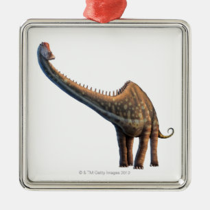 Diplodocus Julgransprydnad Metall