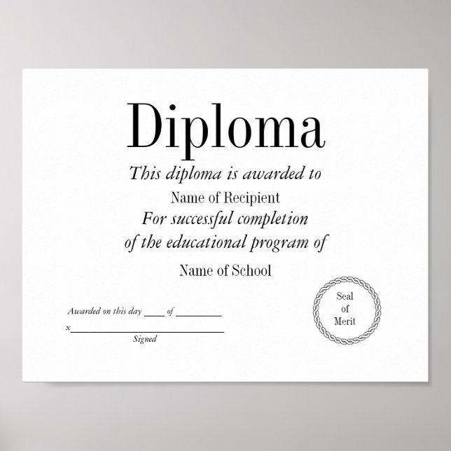 Diploma Poster (Framsidan)
