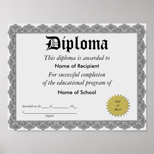Diploma Poster (Framsidan)