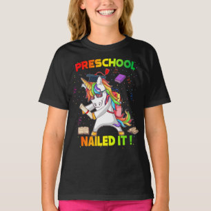Diplomat för Studentmössa av enhetlig förskoleexam T Shirt