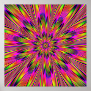 Dippy Hippy Poster
