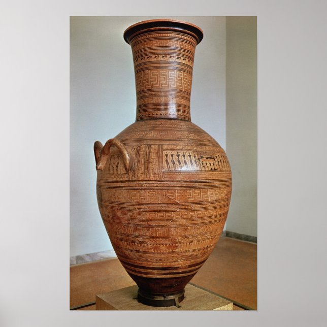 Dipylon Amphora Poster (Framsidan)