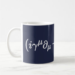 Dirac Equation Vetenskap Matematiska Ekvationer Mu Kaffemugg