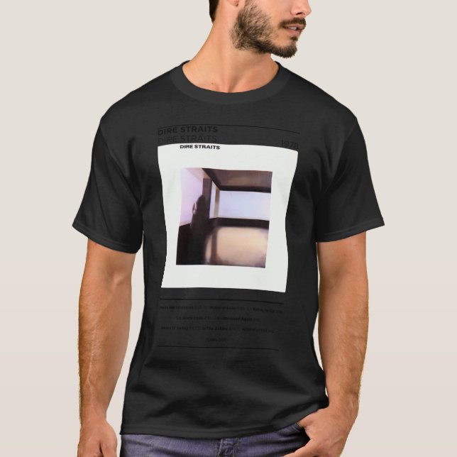 Dire Straits-album T Shirt (Framsida)