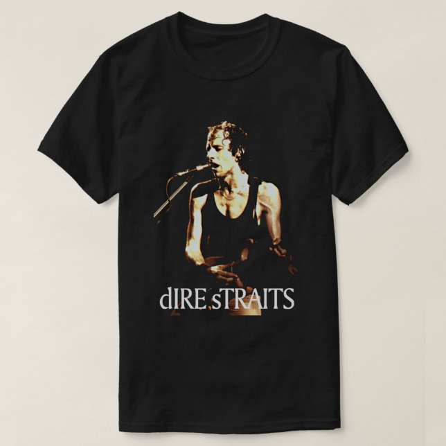 Dire Straits en konsert Classique T Shirt (Design framsida)