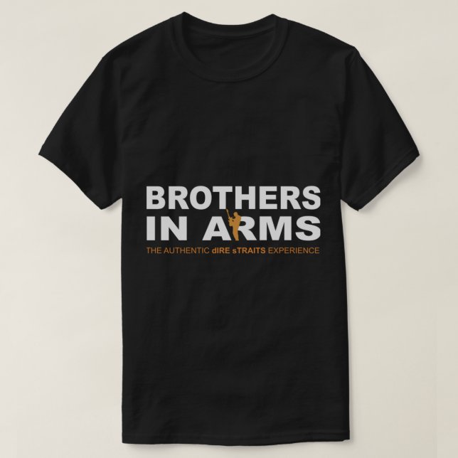 DIRE STRAITS - FRÈRES D_ARMES essentiel T Shirt (Design framsida)