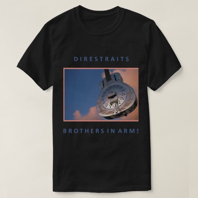 DIRE STRAITS - FRÈRES D_ARMES essentiel T Shirt (Design framsida)