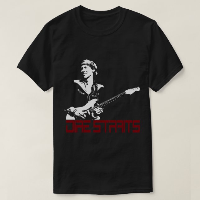 Dire Straits Sten band T Shirt (Design framsida)