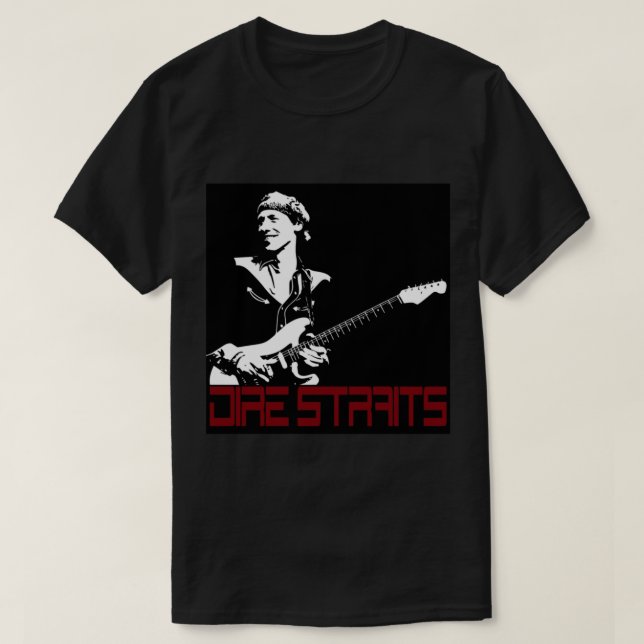Dire Straits Sten band T Shirt (Design framsida)