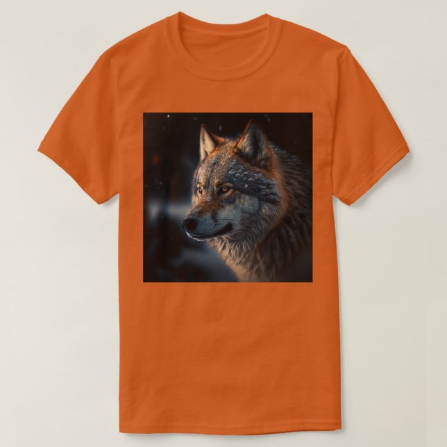 Dire Varg Ai Artificial Intelligence Art Work 2 T Shirt (Design framsida)