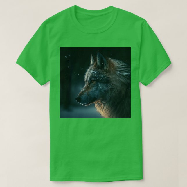 Dire Varg Ai Artificial Intelligence Art Work T Shirt (Design framsida)