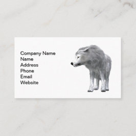 Dire Varg Pack-ledare Visitkort