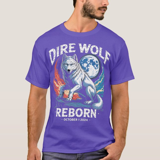 Dire Wolf Reborn-Photoroom T Shirt (Framsida)