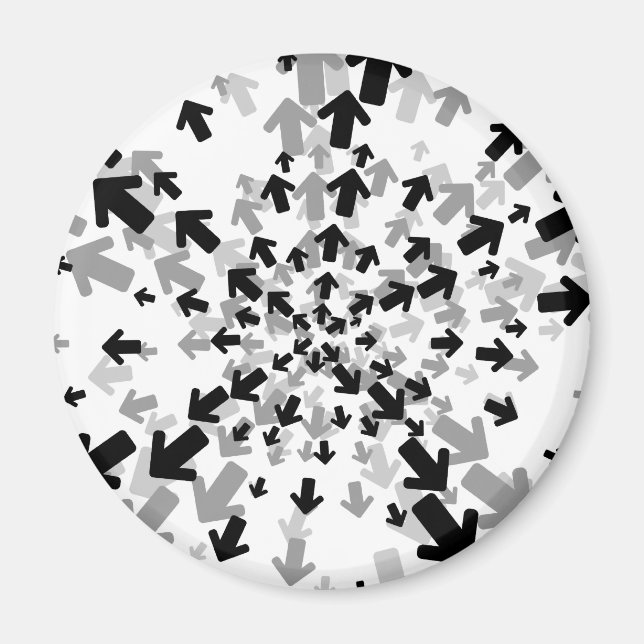 Directions Abstrakt Magnet (Framsidan)