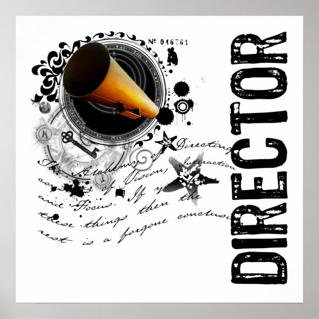 Director Alchemy Poster (Framsidan)