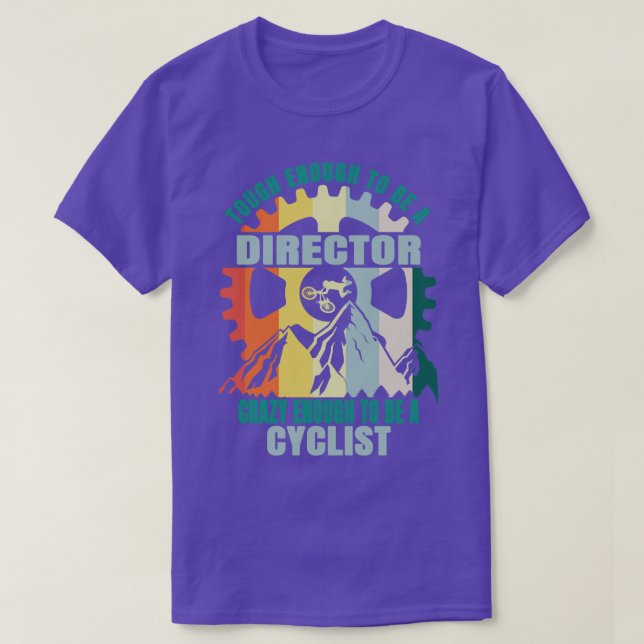 Director Biker Design T Shirt (Design framsida)