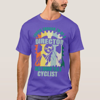 Director Biker Design T Shirt