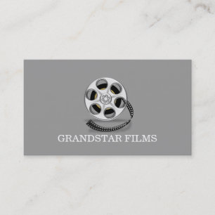 Director Clapperboard Film Movies Producer Visitkort