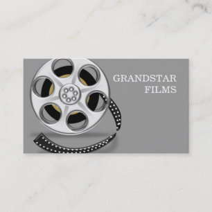 Director Clapperboard Film Movies Producer Visitkort