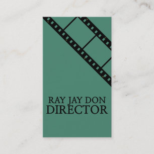 Director Producer Film Movie Editing Editor Maker Visitkort
