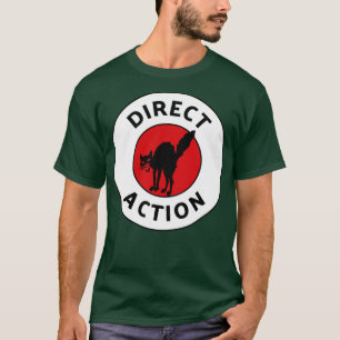 Direkt åtgärd t shirt