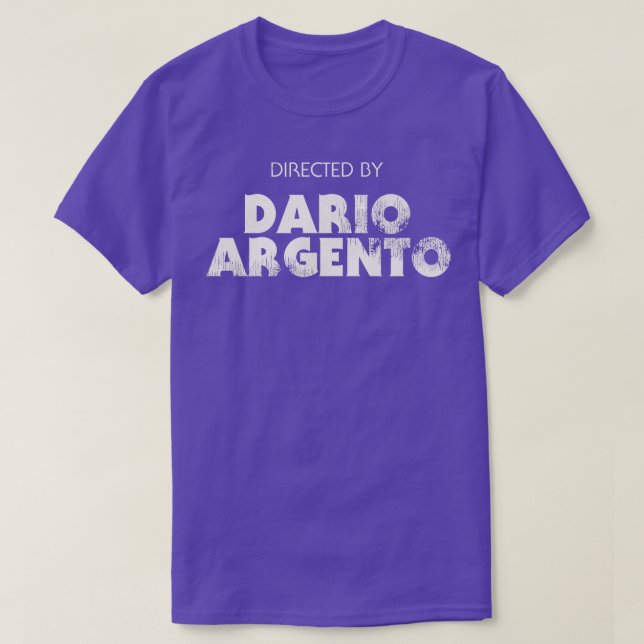 Direkt av Dario Argento T Shirt (Design framsida)