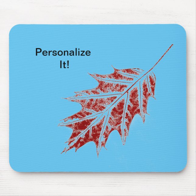 Direkt avlastning från löv NP Prints Mousepad Musmatta (Framsidan)