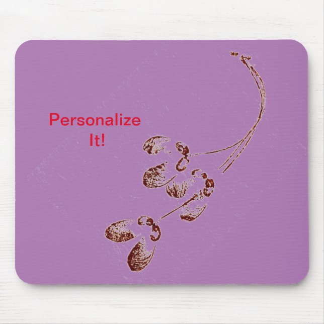 Direkt avlastning från löv NP Prints Mousepad Musmatta (Framsidan)